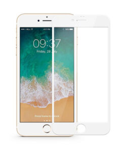 JCPAL Preserver szkło ochronne z ramką do iPhone 7 /  8  białe white