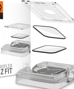 Szkło hartowane Spigen Proflex "Ez Fit" Apple Watch 7(45mm)