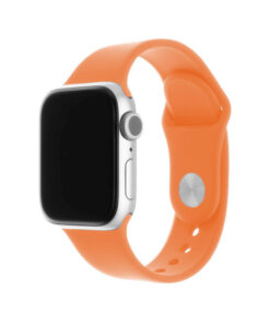 Pasek Silikonowy Fixed do Apple Watch 42/44/45mm Pomarańczowy
