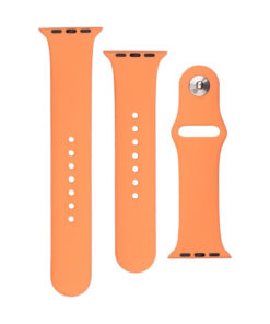 Alternative view of Pasek Silikonowy Fixed do Apple Watch 42/44/45mm Pomarańczowy