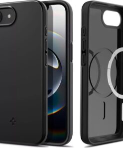 Etui Spigen Thin Fit Mag MagSafe do iPhone 16e czarny