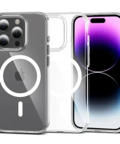 Etui Tech Protect FlexAir Hybrid MagSafe iPhone 15 Pro bezbarwne