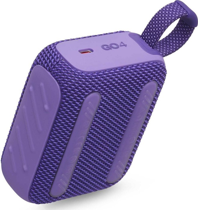 Głośnik przenośny JBL Go 4 fioletowy - obrazek 3
