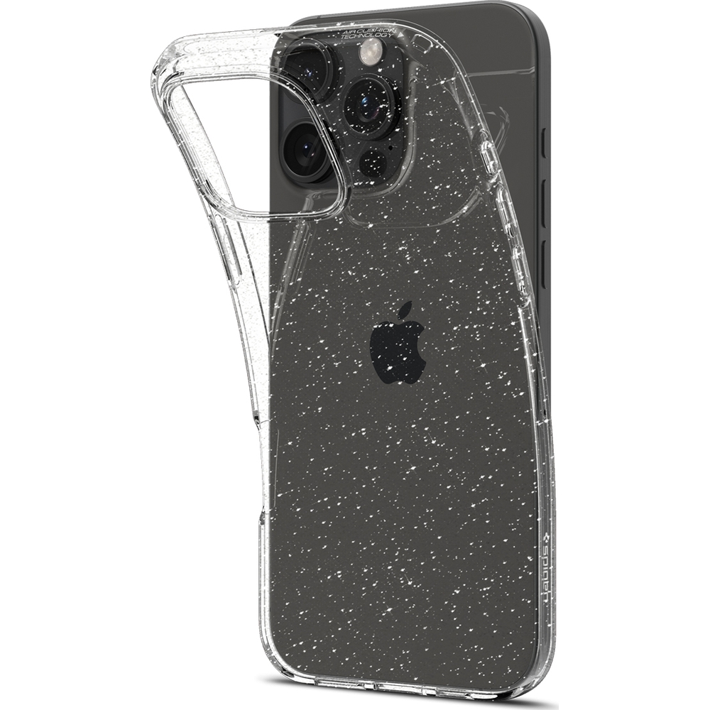 Etui Spigen Liquid Crystal iPhone 16 Pro bezbarwny - obrazek 4