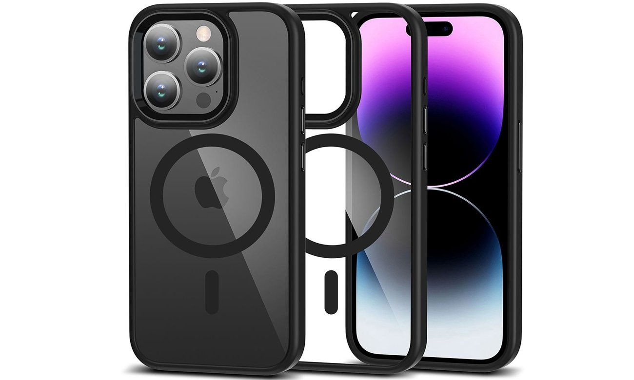 Etui Tech-Protect MagMat MagSafe iPhone 15 Pro czarne