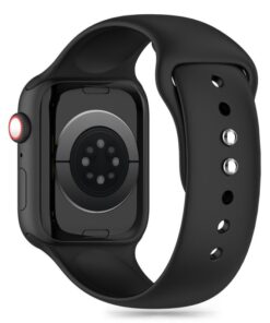 Alternative view of TECH-PROTECT Silicone Apple Watch 6/7/8/9/10 (40/41/42mm) czarny