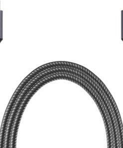 Kabel FIXED Armor Cable USB-C/USB-C 1,2m 240W szary