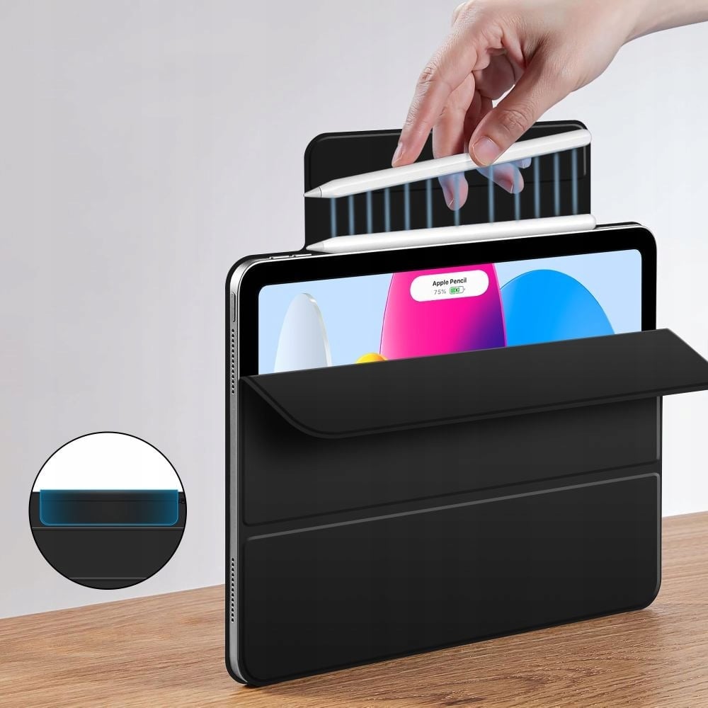 Tech Protect SmartCase Magnetic IPAD 10.9" 10/2022/11" 11/2025 - Black - obrazek 4