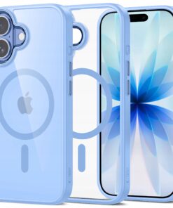 Alternative view of Tech Protect MagMat MagSafe iPhone 17 Matte  Blue Mist