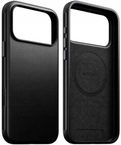 NOMAD Modern Leather z MagSafe -  iPhone 17 Pro Max (Black)