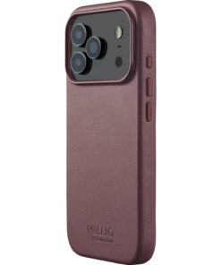 Mujjo Leather Case - iPhone 17 Pro z MagSafe (Bronze Red)