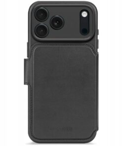 Alternative view of DECODED Etui  Leather Detachable Wallet MagSafe na iPhone 17 Pro Max - czarne