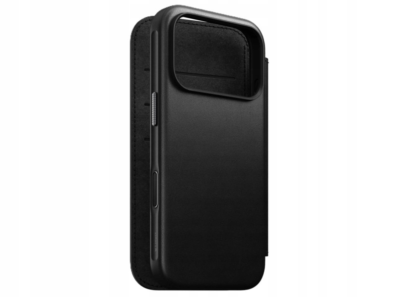 NOMAD Modern Leather Folio black - iPhone 17 Pro Black - obrazek 2