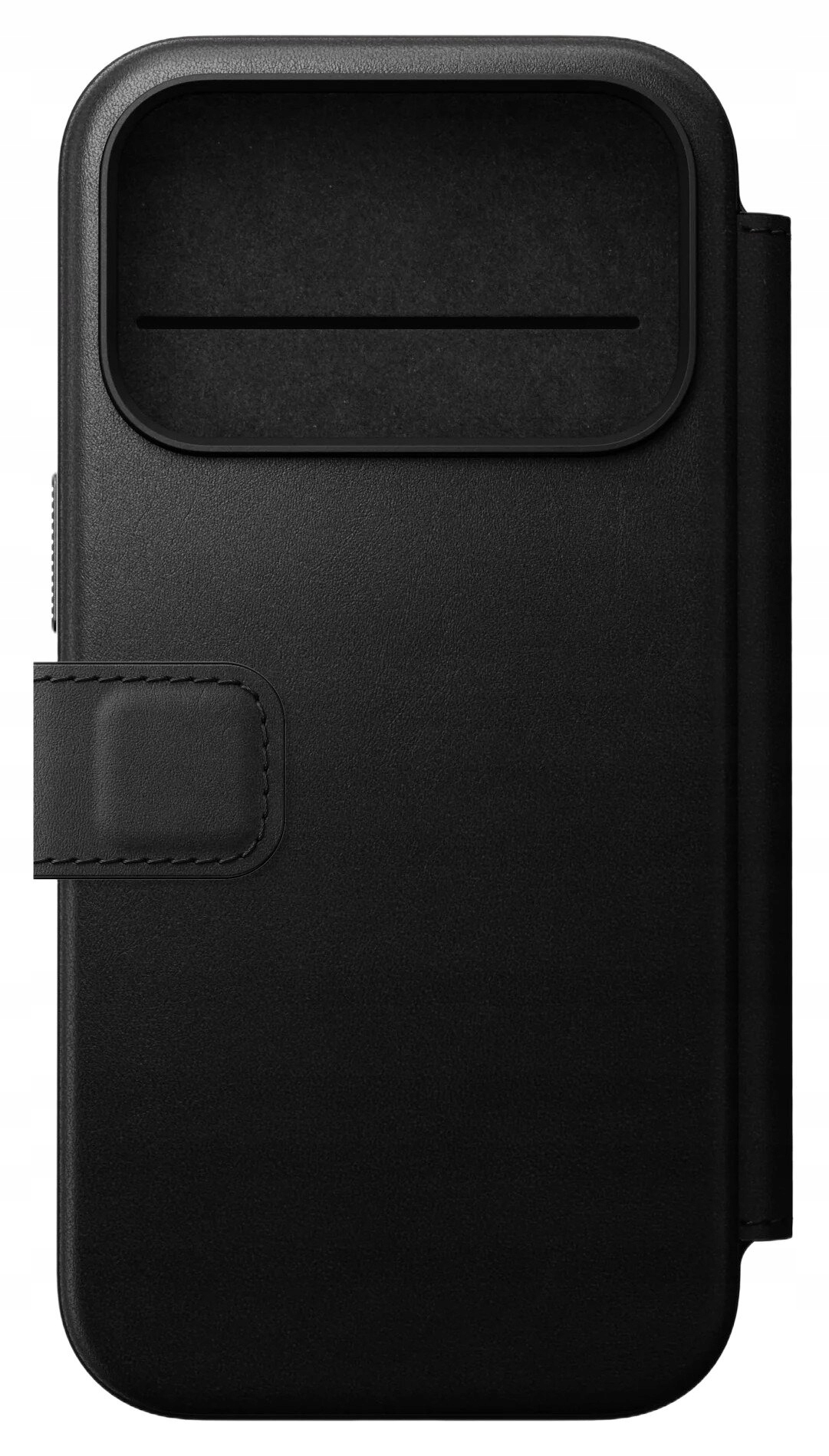 NOMAD Modern Leather Folio black - iPhone 17 Pro Black