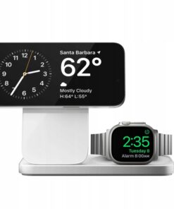 Alternative view of NOMAD Stand One Ma 3w1 Qi2 25W MagSafe (Silver)