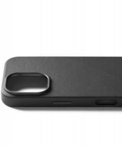 Alternative view of Mujjo Leather Case - iPhone 16 Pro Max z MagSafe (Black)