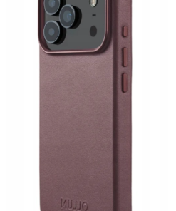 Alternative view of Mujjo Leather Case - iPhone 17 Pro z MagSafe (Bronze Red)