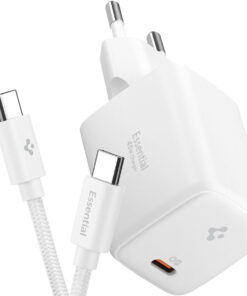 Spigen Essentiall 1 Port Network CHarger 45W +l USB-C 1m