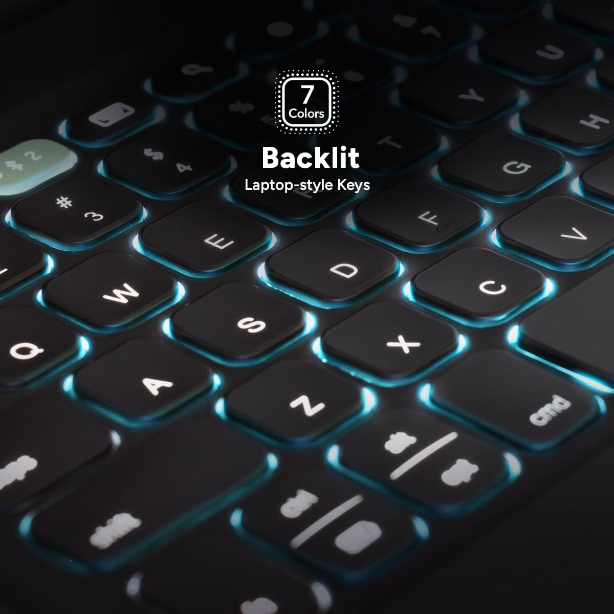 Klawiatura ZAGG Keyboard Pro Keys 2 do Apple Air 11" (M4/ M3/M2) – Czarna - obrazek 3