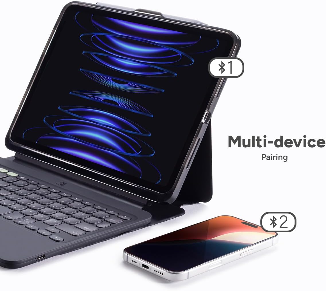 Klawiatura ZAGG Keyboard Pro Keys 2 do Apple Air 11" (M4/ M3/M2) – Czarna - obrazek 4