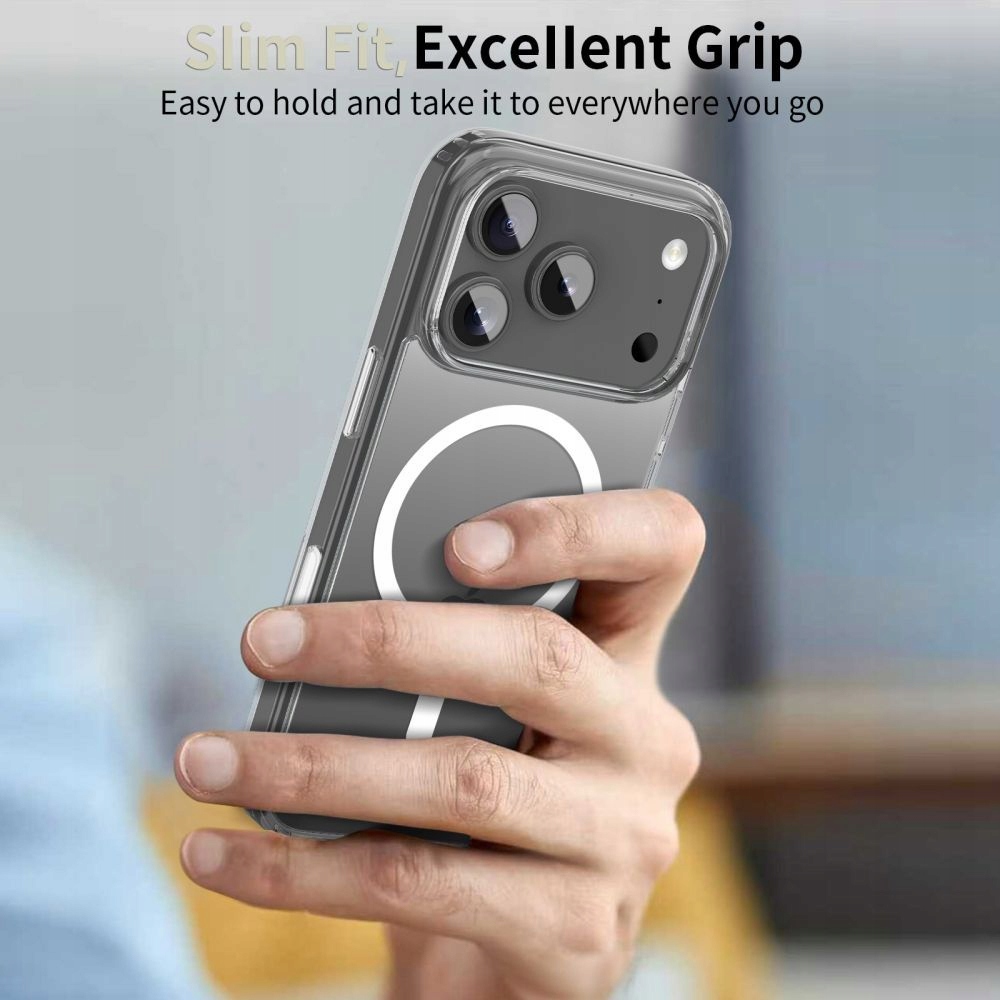 Tech Protect Flexair Hybrid CC Magsafe iPhone 17 Pro Clear - obrazek 4