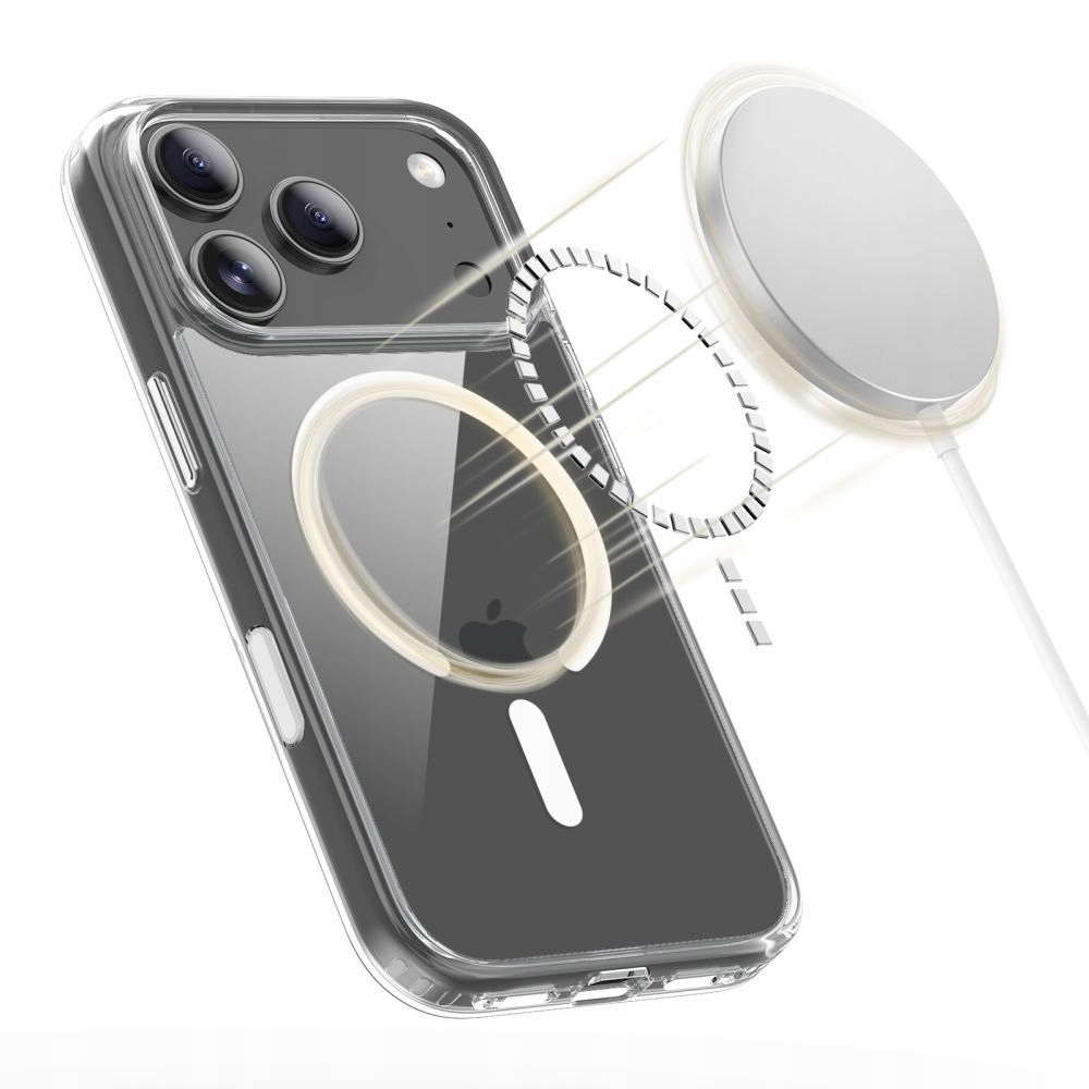 Tech Protect Flexair Hybrid CC Magsafe iPhone 17 Pro Clear - obrazek 7