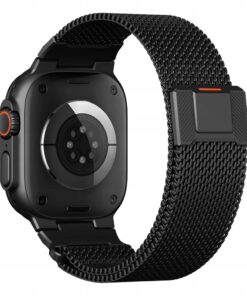 Alternative view of TECH-PROTECT Milano VanGuard Apple Watch (42MM/44MM/45MM/49MM) - Black