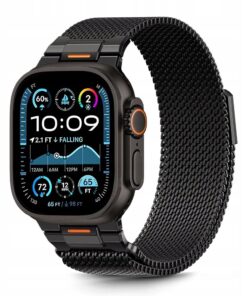 TECH-PROTECT Milano VanGuard Apple Watch (42MM/44MM/45MM/49MM) - Black